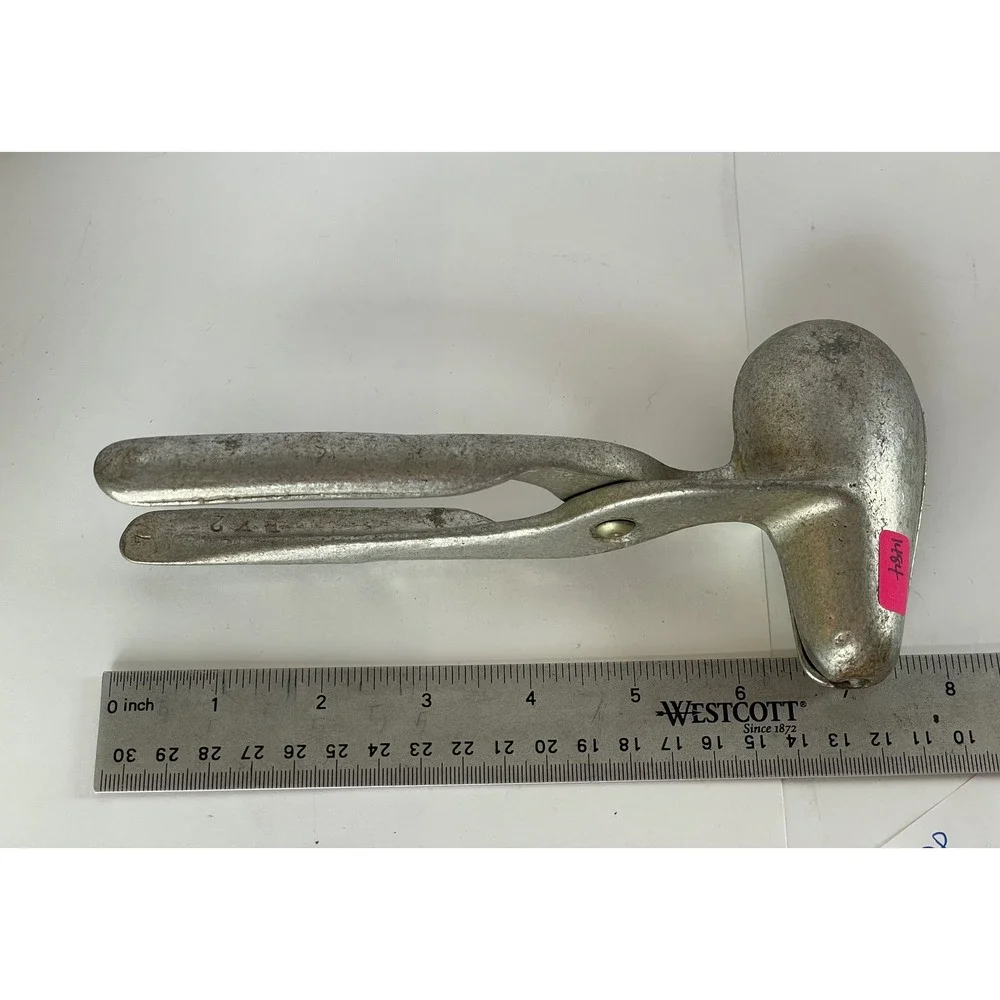 Vintage Alum Mock Chicken Leg Mold Press Kitchen Tool Gadget City BK2 Griffith
